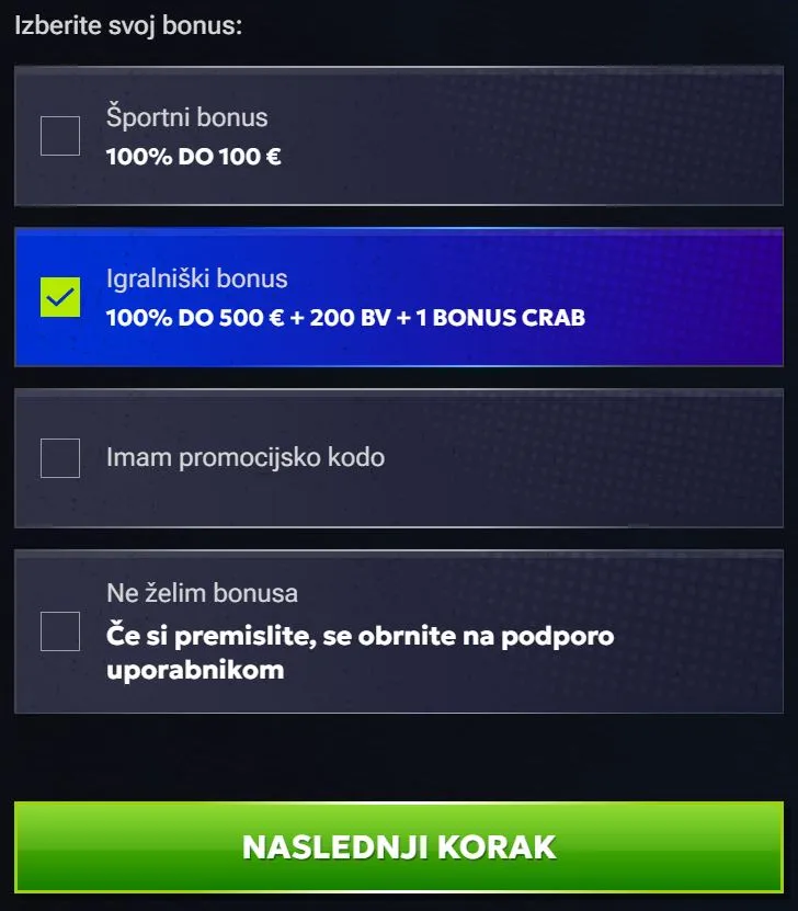 RTbet Registracija igralnice