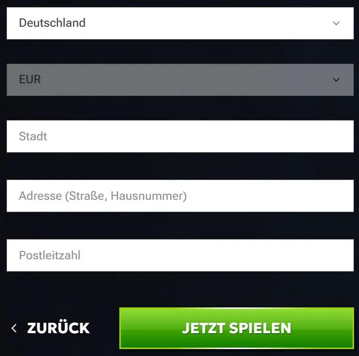 RTbet Casino Registrierung