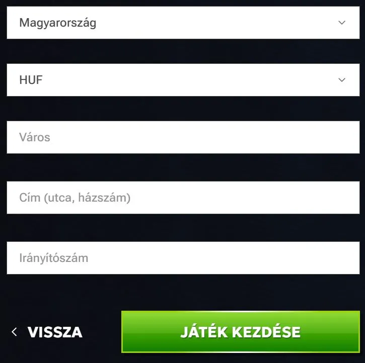 RTbet Kaszinó regisztráció